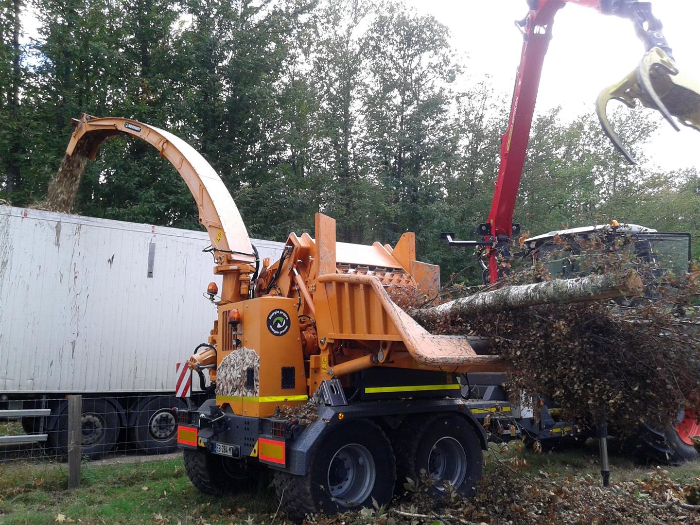 Déchiqueteuse à plaquettes Valormax Noremat Jenz 31